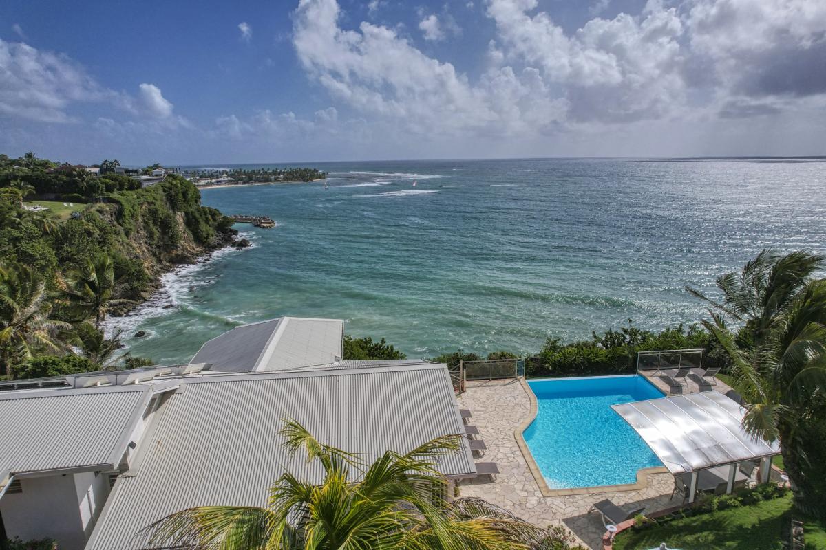 43.Location Villa piscine vue mer Ste Anne Guadeloupe_Vue mer
